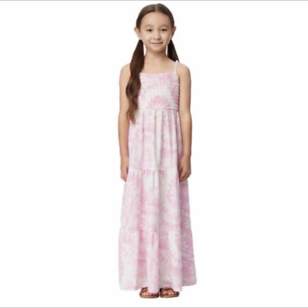 32 DEGREES Cool Youth Girl's Smocked Maxi Dress